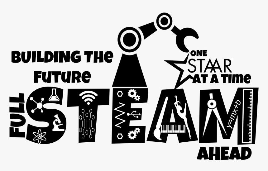 Building The Future One Staar At A Time Clip Arts - Full Steam Ahead Svg, HD Png Download