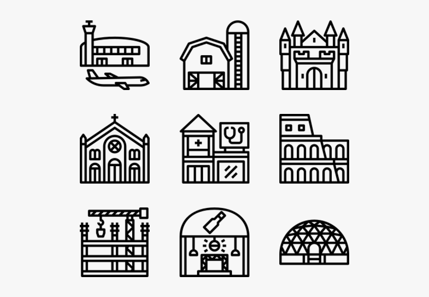 Building - Transparent Digital Advertising Png, Png Download