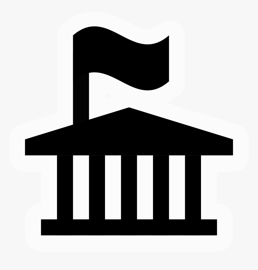 Company Building Icon Clipart , Png Download - Town Hall Symbol Png, Transparent Png