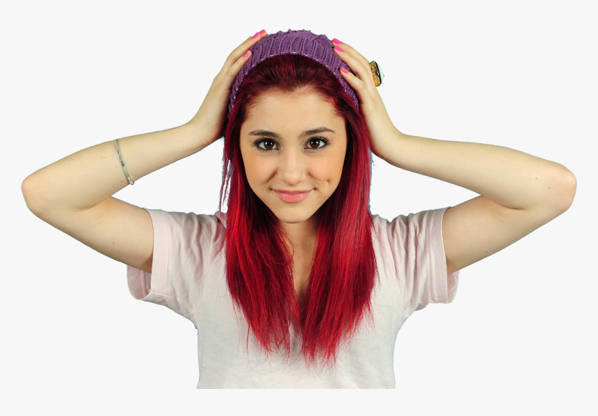 Ariana Grandes Red Hair, HD Png Download