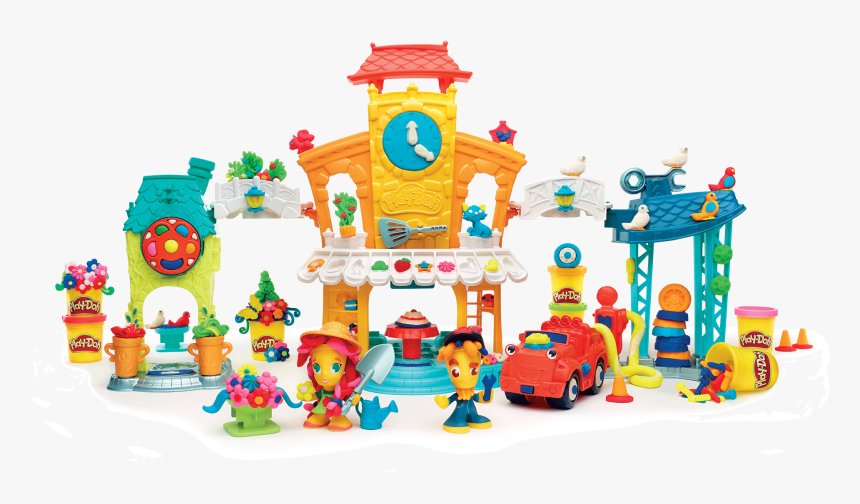 Headerimg - Play Doh 3 In 1 Town Center, HD Png Download