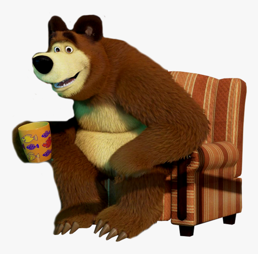 Masha And The Bear Seat, HD Png Download