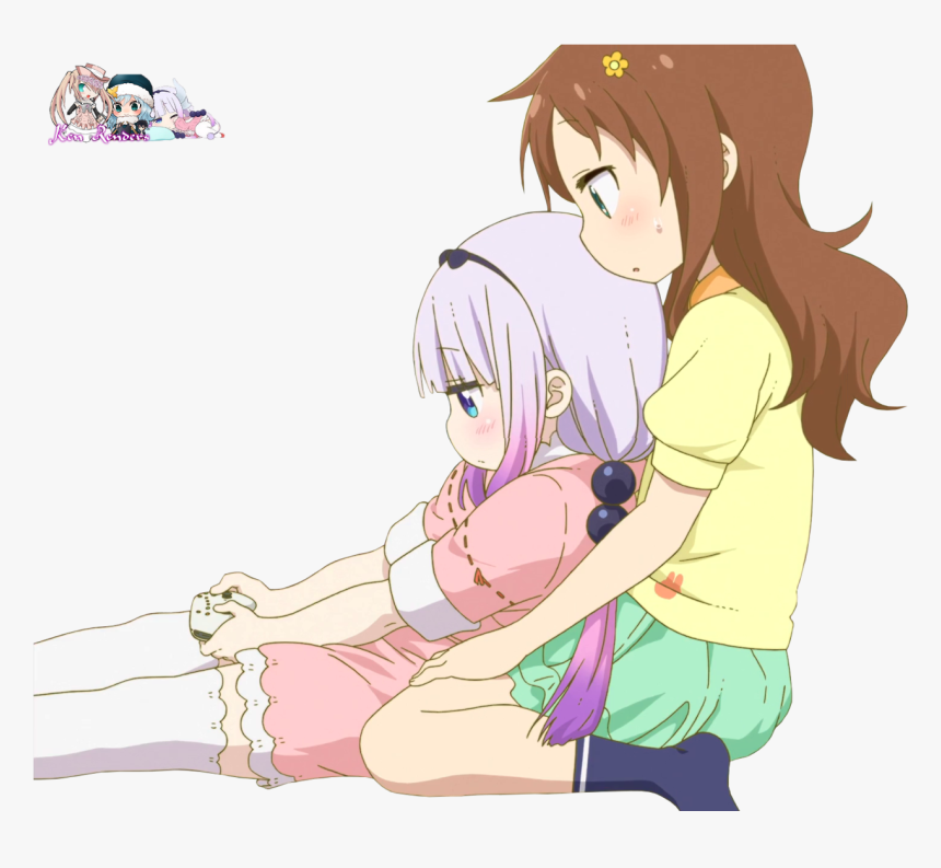 Miss Kobayashi's Dragon Maid Riko X Kanna, HD Png Download