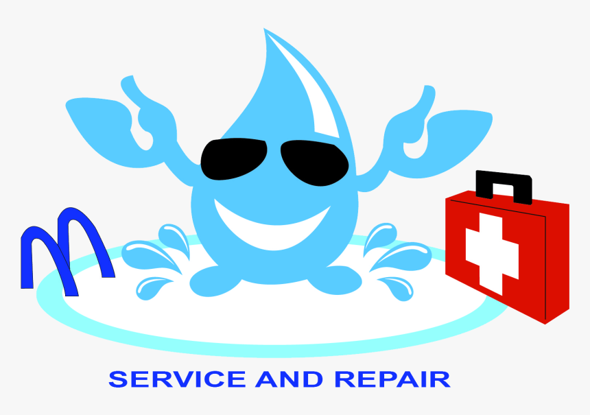 Affinity Pools Logo With Pool Repair Kit Clipart ,, HD Png Download