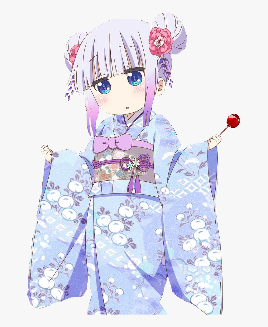 #kanna #kannakamui #kannakobayashi #kannachan #kanna-san - Kanna Dragon Maid Kimono, HD Png Download