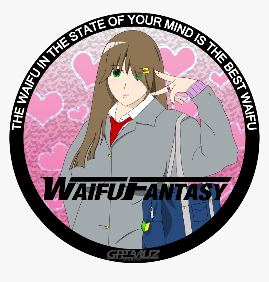 Image Of Waifu Fantasy Ako Love Circle - Rather Be Driving A Titleist, HD Png Download