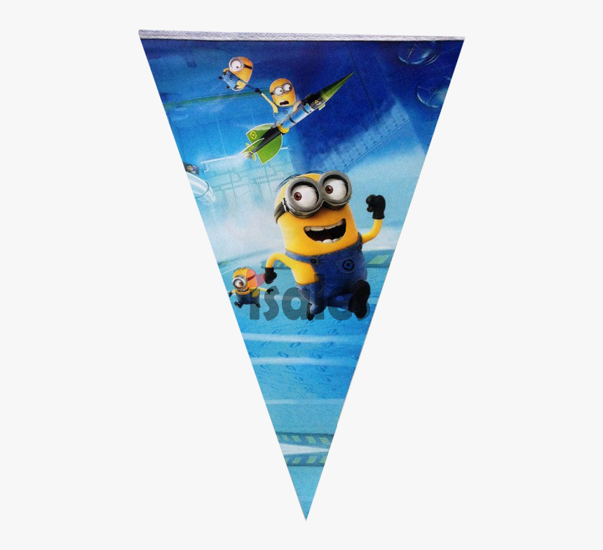 #isales #minion #theme #flag #pennant #happy #birthday - Minions, HD Png Download
