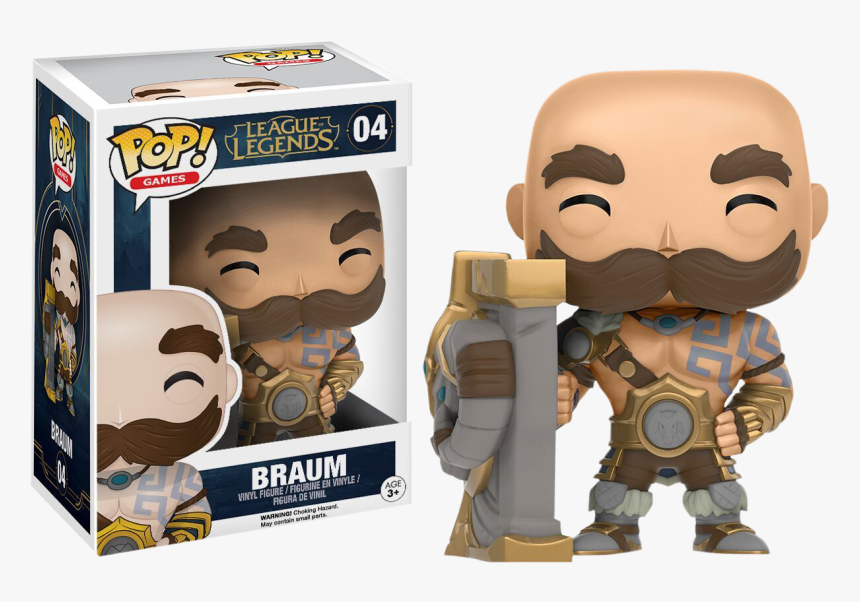 Funko Pop League Of Legends Braum, HD Png Download