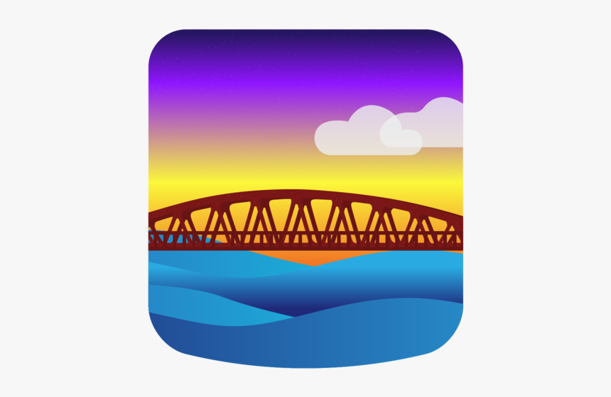 Fairport Lift Bridge New York Lift Bridge Flat Vector - Graphic Design, HD Png Download