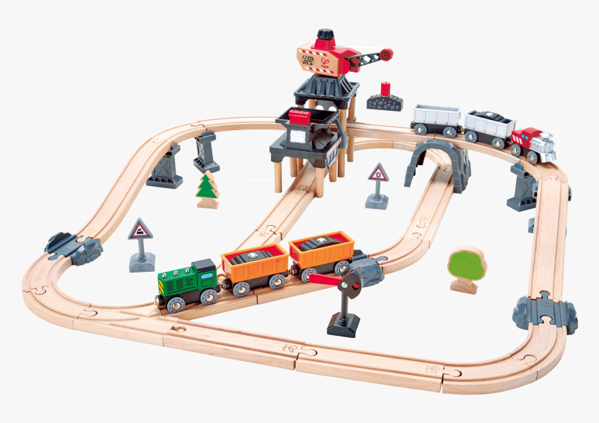 Mining Loader Set By Hape Toys - Hape Kolajnice, HD Png Download