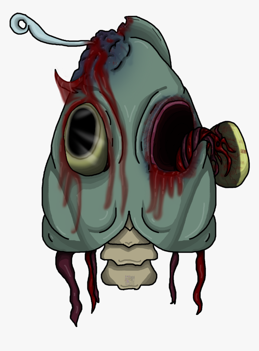 Fish Head Wm - Illustration, HD Png Download