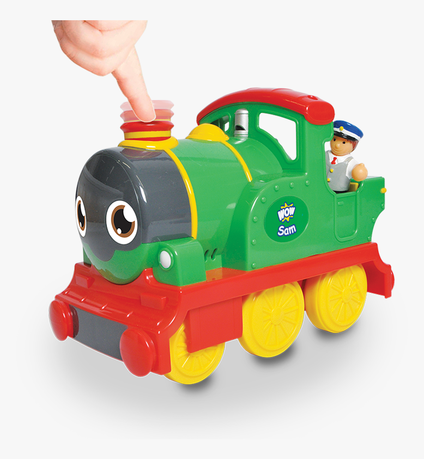 Wow Toys Sam Steam Train, HD Png Download