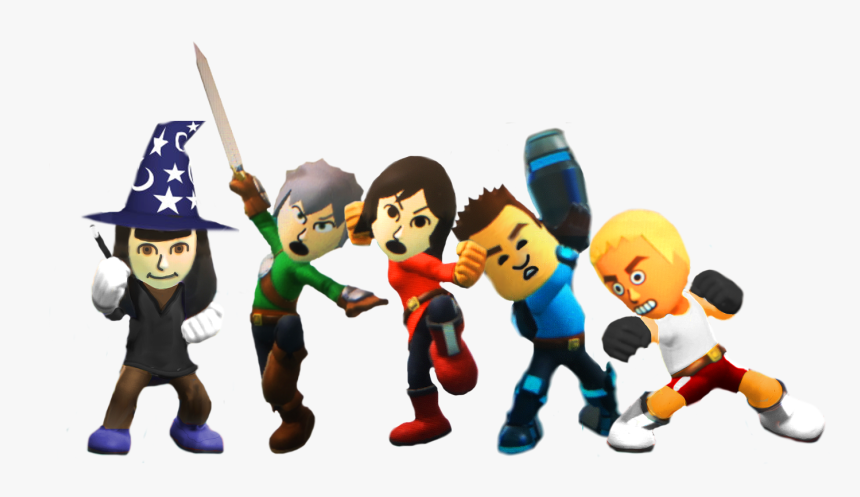 Mii Fighter Mage , Png Download - Mii Fighters Smash 5, Transparent Png