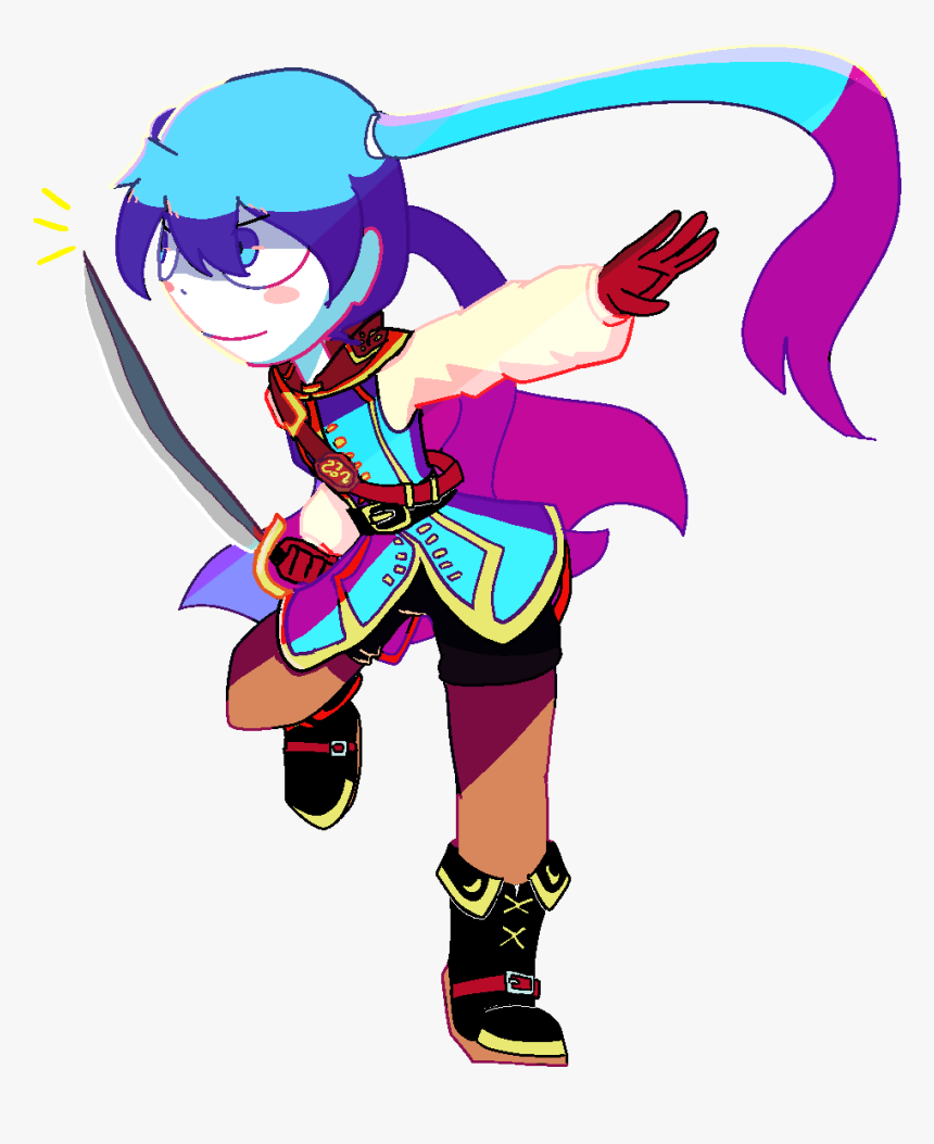 I Made A Miku Mii For Smash - Cartoon, HD Png Download