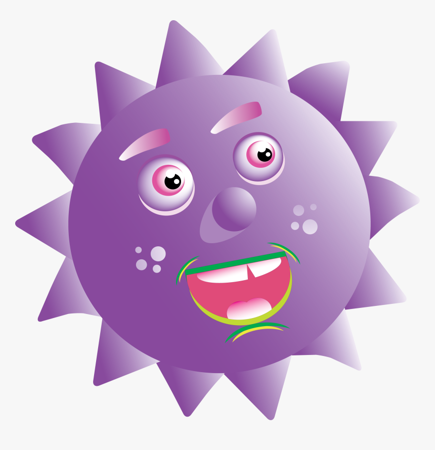 Cute Sun - Cartoon - Cartoon, HD Png Download