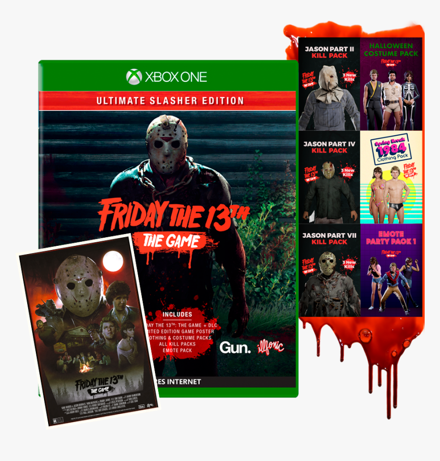 Friday The 13th - Friday The 13th Game Slasher Edition, HD Png Download