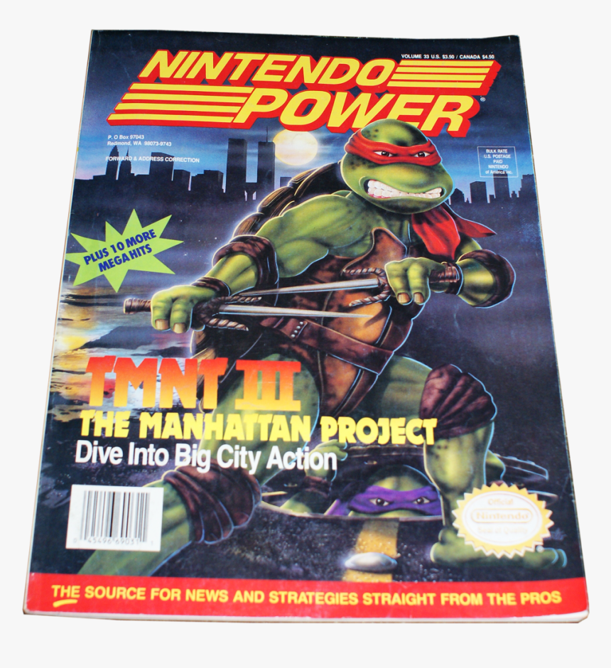 Nintendo Power Magazine Nes, HD Png Download