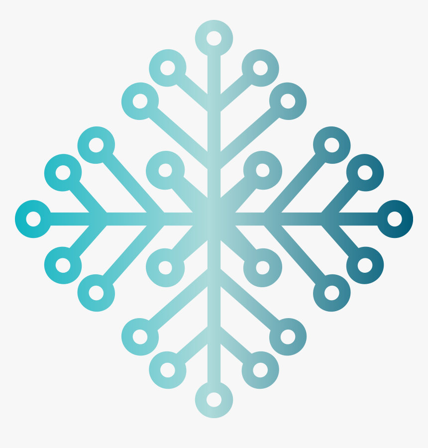 Snowflake Silhouette Christmas Pattern - Christmas Day, HD Png Download