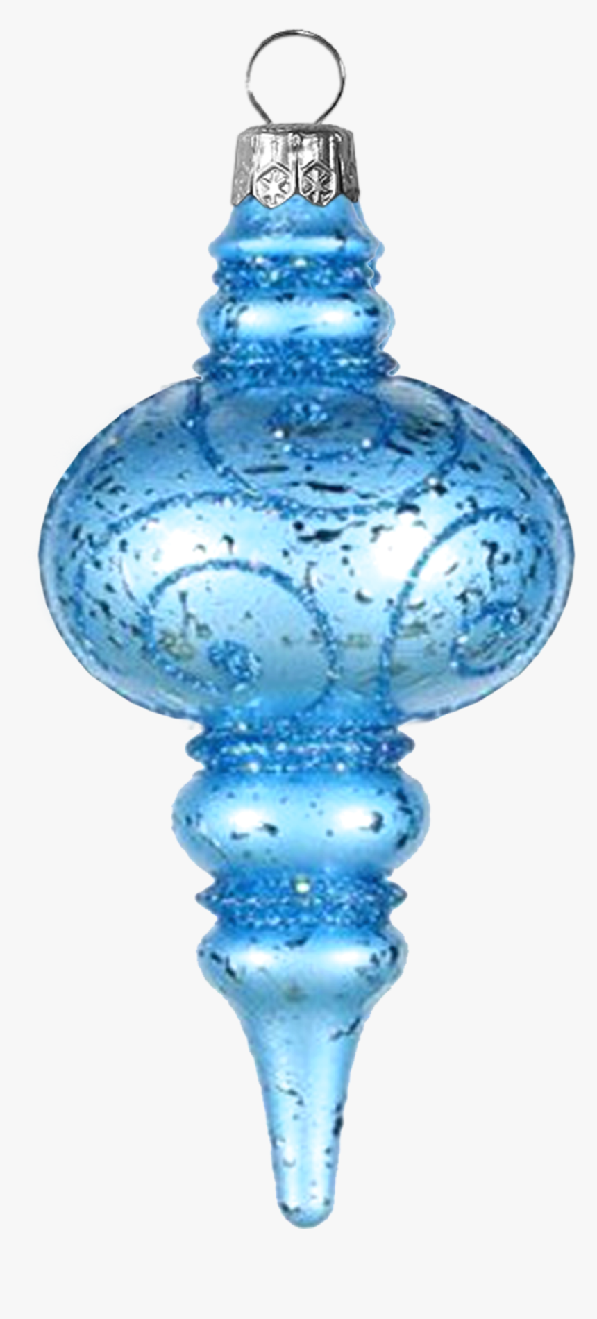 Christmas Blue Ornament - Blue Christmas Balls Clipart, HD Png Download
