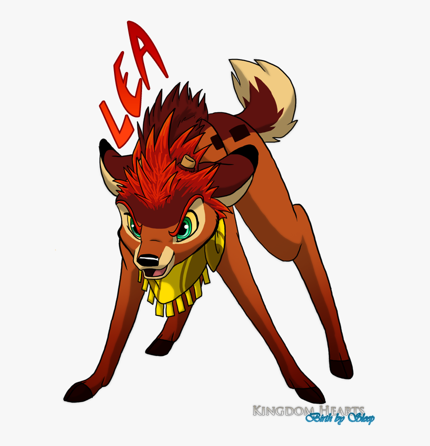 Bambi Clipart Kingdom Hearts - Kingdom Hearts Bambi Roxas, HD Png Download