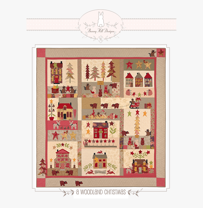 Christmas Patchwork Quilt Kit, HD Png Download