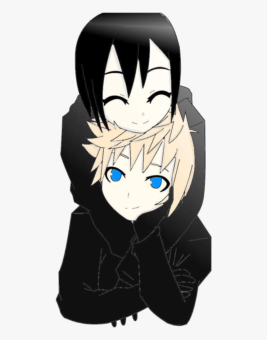 Roxas X Xion - Cartoon, HD Png Download