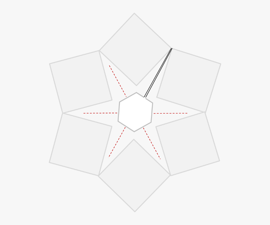 Crochet Christmas Tree Skirt Pattern Schematic - Motif, HD Png Download