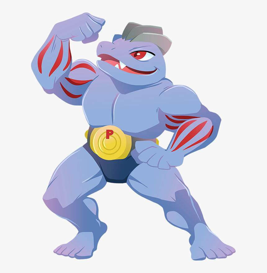 Machoke Png - Machoke - Machoke By Kuitsuku, Transparent Png