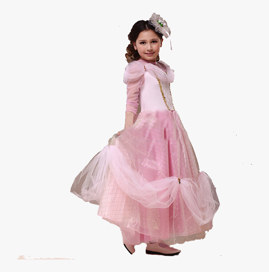 Transparent Princess Dress Up Clipart - Girl, HD Png Download