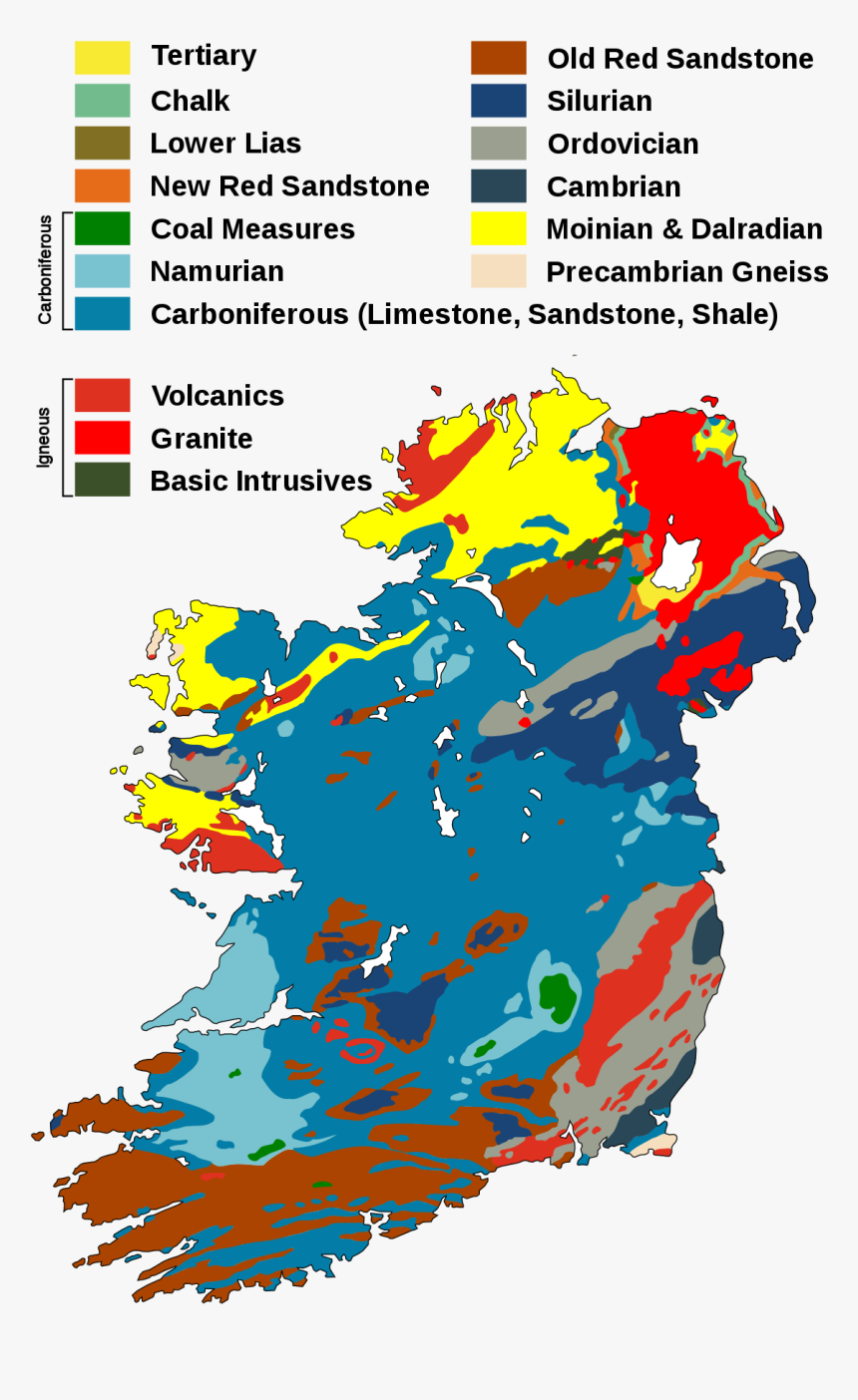 Rock Types In Ireland, HD Png Download