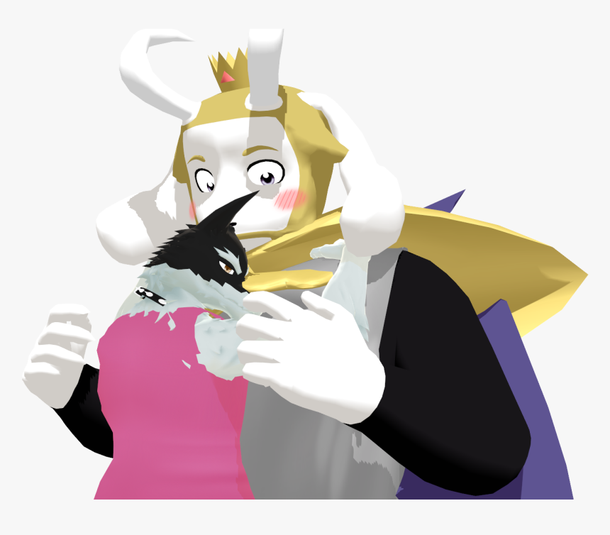 Mmd Undertale - Asgorexdoggo - Cartoon, HD Png Download