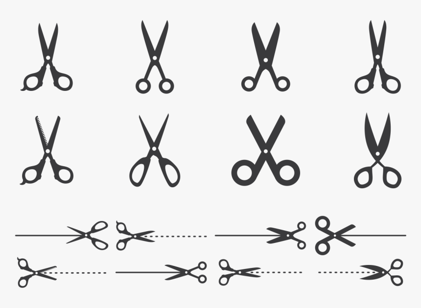 Transparent Scissors Clip Art - Corte Aqui Png, Png Download
