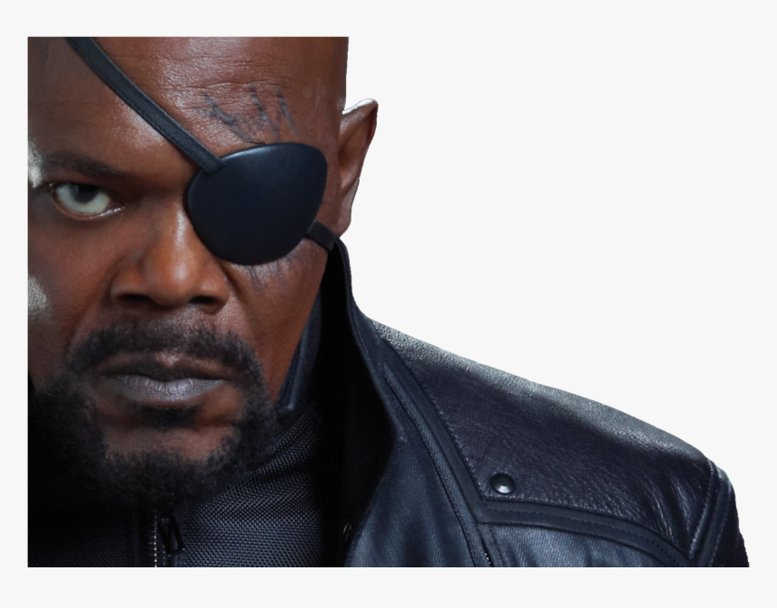 Infinity War Nick Fury Message , Png Download - Spider Man Samuel L Jackson, Transparent Png