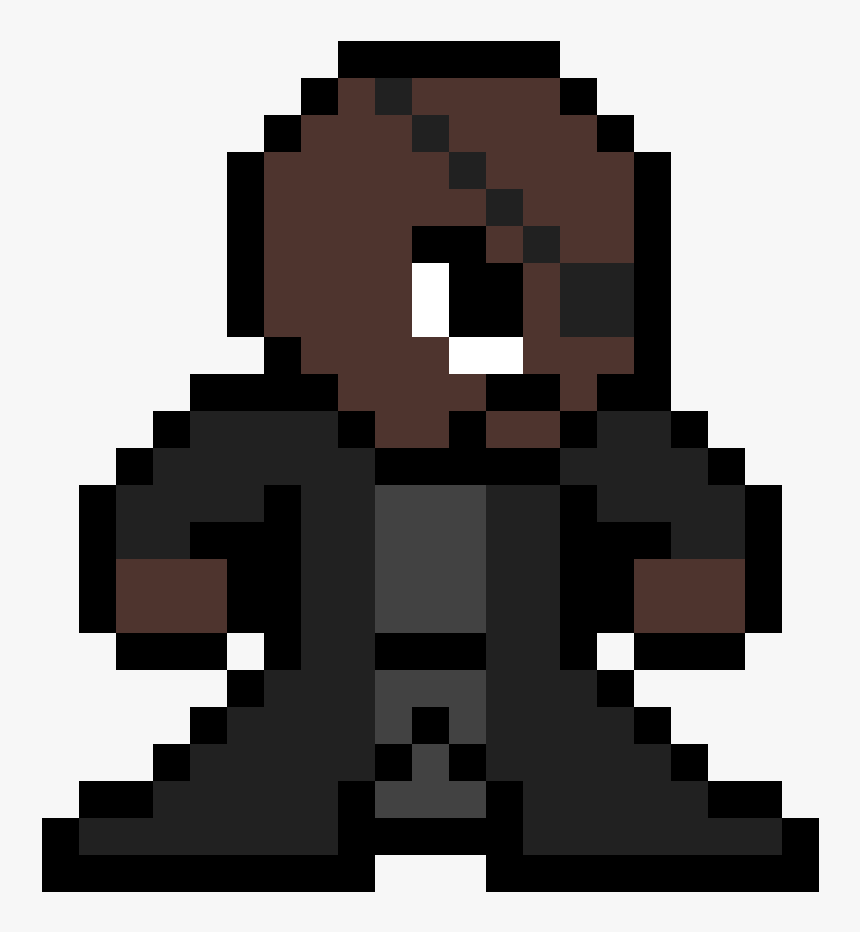 8 Bit Black Panther, HD Png Download