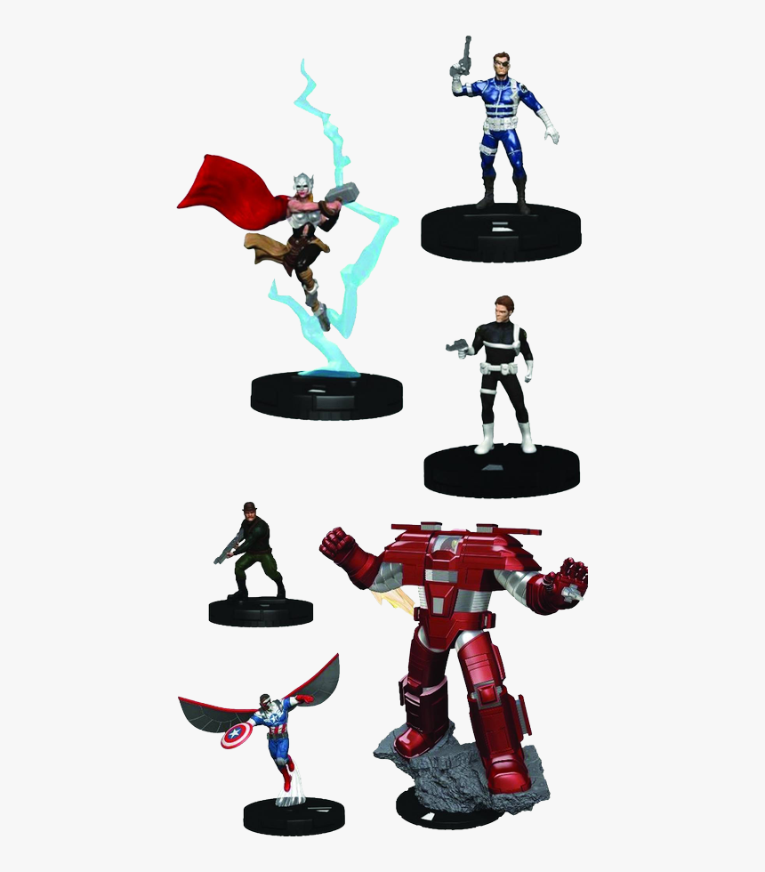 Nick Fury Agent Of Shield Fast Forces 6 Pack - Iron Man Hulkbuster Mk2, HD Png Download
