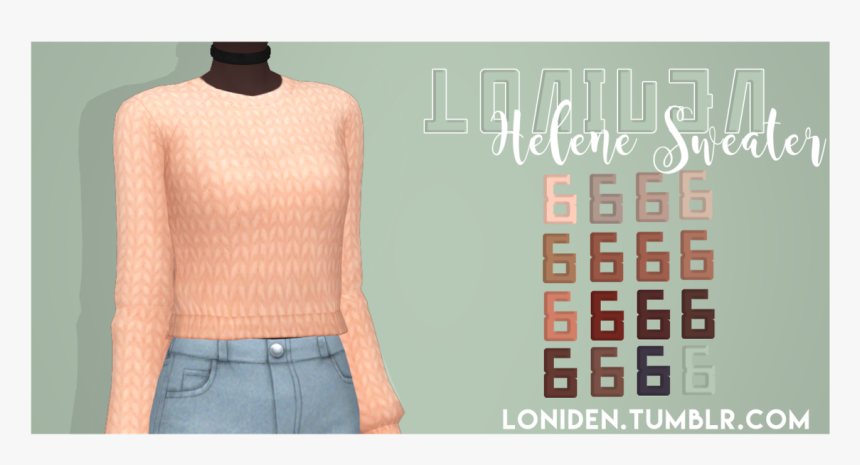 Sims 4 Mm Sweater, HD Png Download