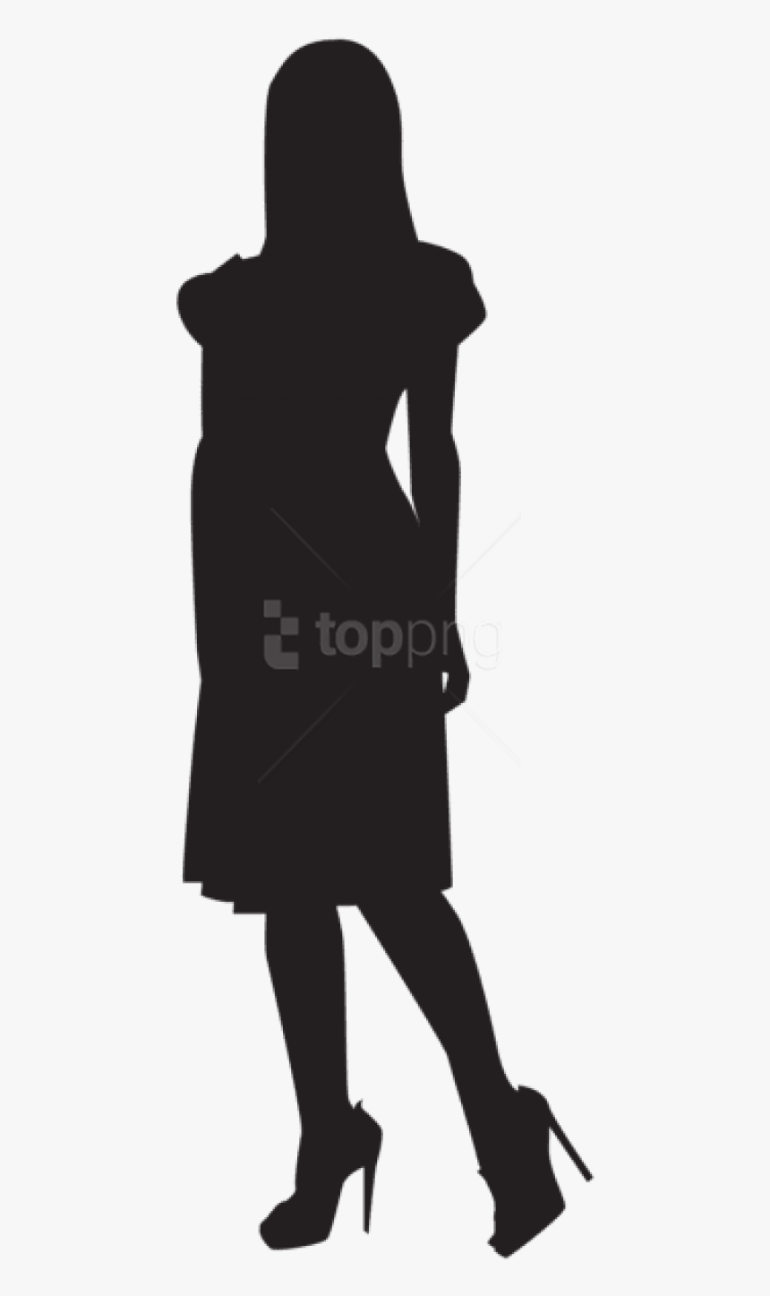 Woman Silhouette Clipart Png, Transparent Png
