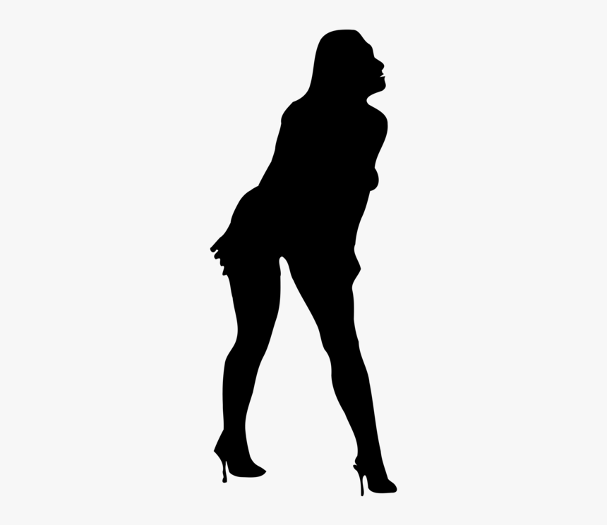 Contorno De Mulher Png, Transparent Png