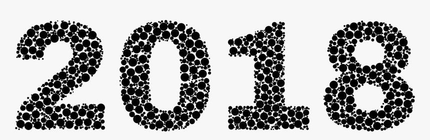 Chain,monochrome Photography,text - 2018 Clipart Black And White, HD Png Download