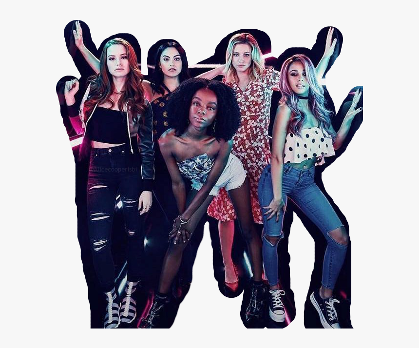 Png Squad Formation - Toni Betty Josie Veronica And Cheryl, Transparent Png