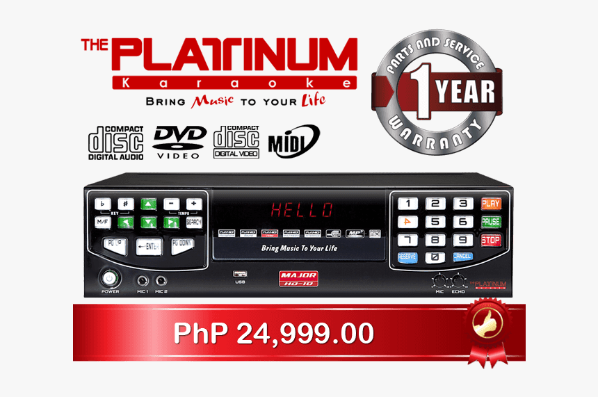 Platinum Major Hd10 Price, HD Png Download