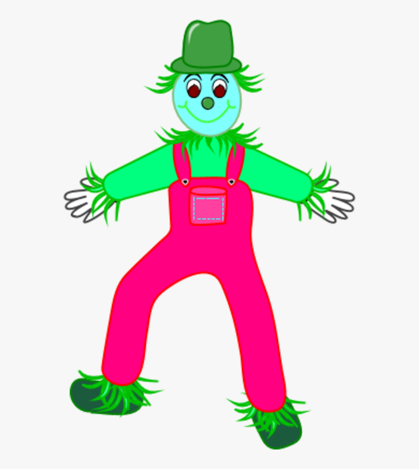 Vector Clip Art - Scarecrow Wizard Of Oz Clip Art, HD Png Download