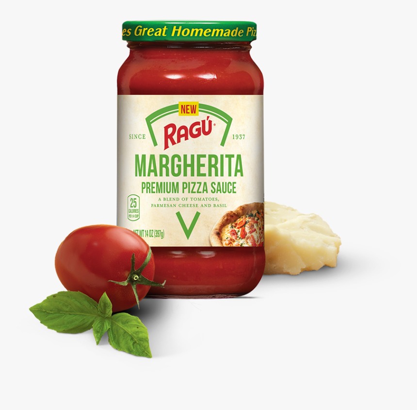 Ragu Margherita Premium Pizza Sauce, HD Png Download