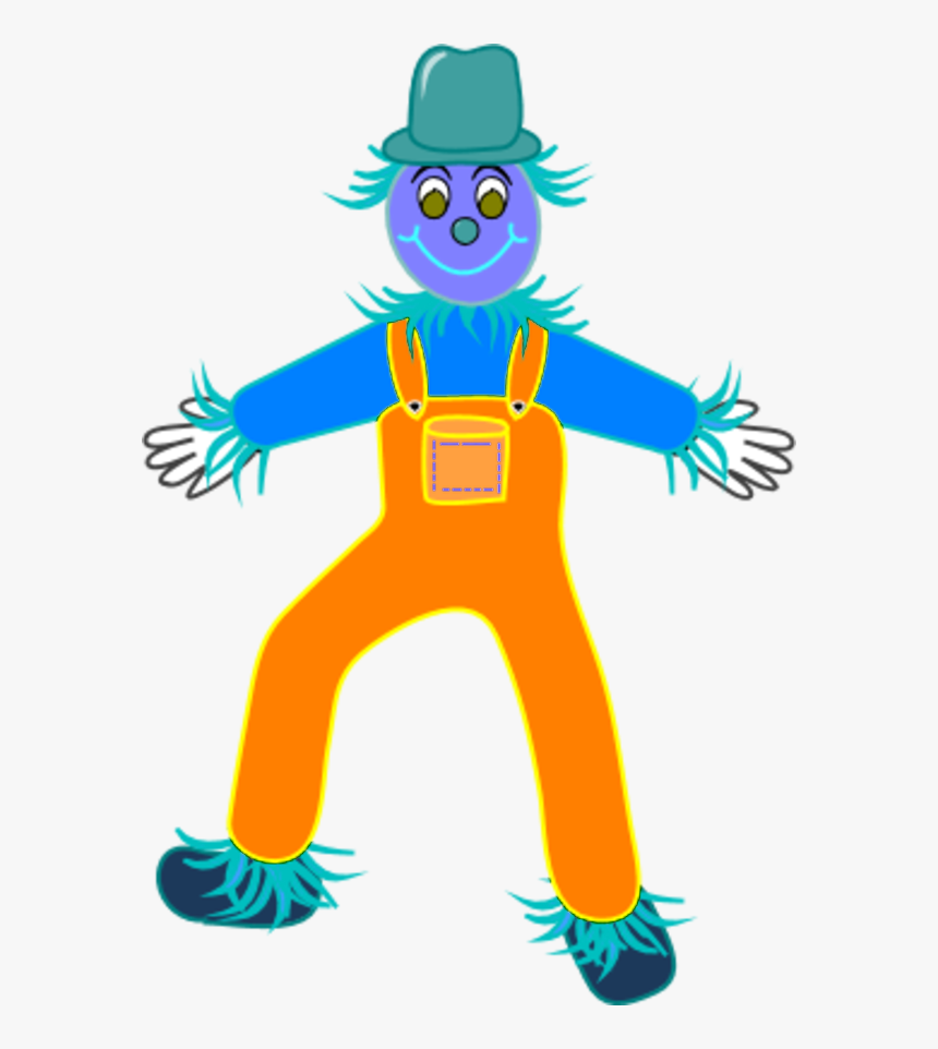 Scarecrow Vector Clip Art - Scarecrow Clip Art, HD Png Download