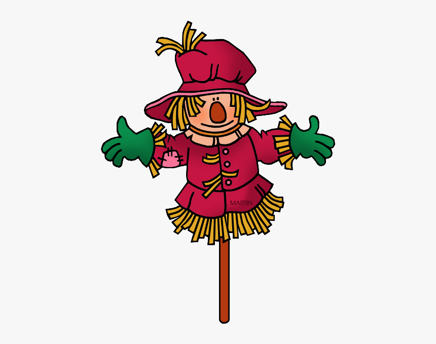 Scarecrow - Red Scarecrow Clipart, HD Png Download