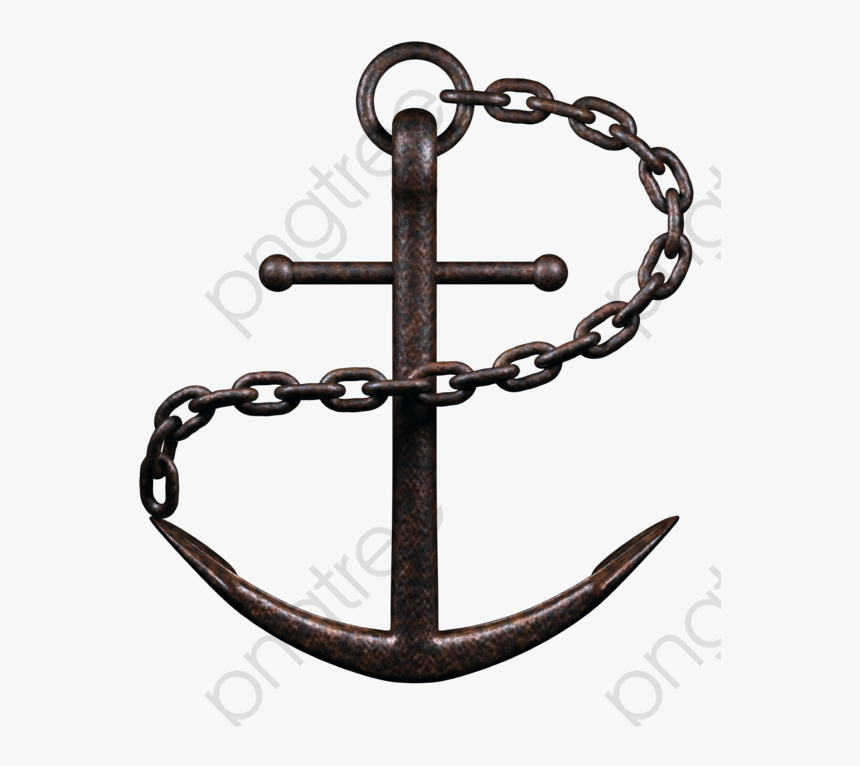 Transparent Navy Anchor Clipart - Real Anchor Png, Png Download