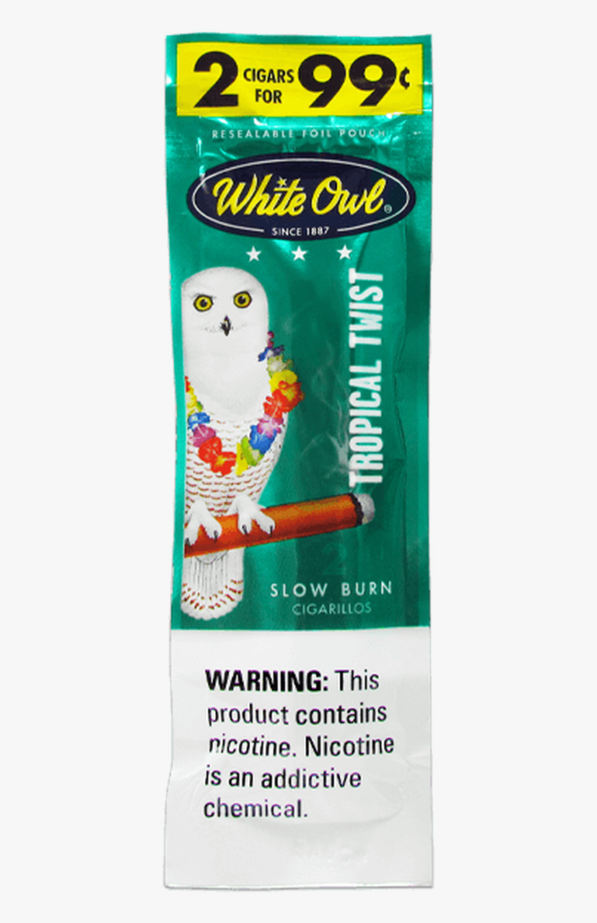 White Owl Cigarillos Tropical Twist Pack - White Owl Watermelon Smash, HD Png Download