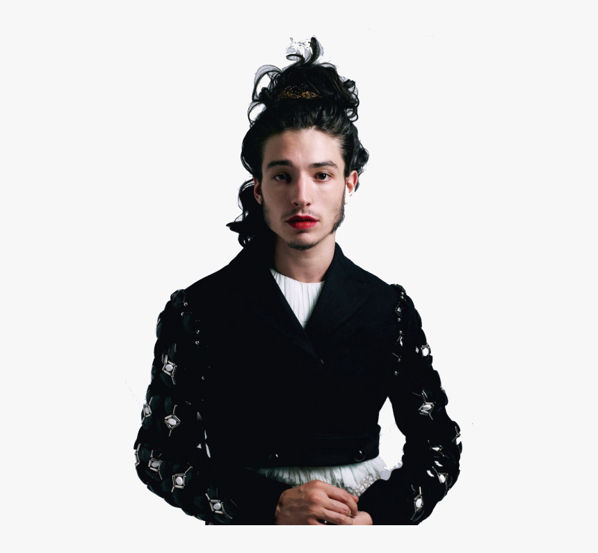 Ezra Miller Make Up - Ezra Miller Png, Transparent Png