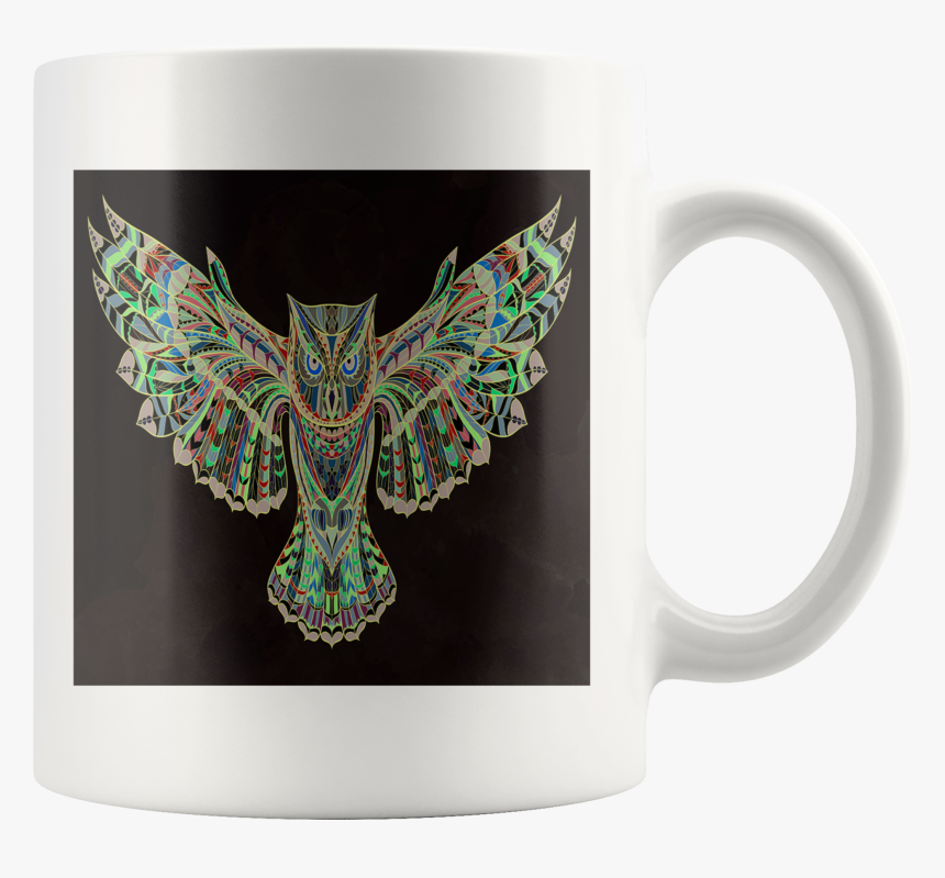 White Owl Mug, HD Png Download
