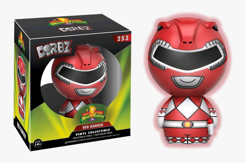 Transparent Red Power Ranger Png - Funko Dorbz Power Ranger, Png Download